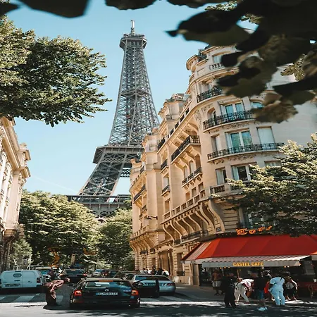 Elegant Parisian -2br 4p- Eiffel Tower Lägenhet Paris