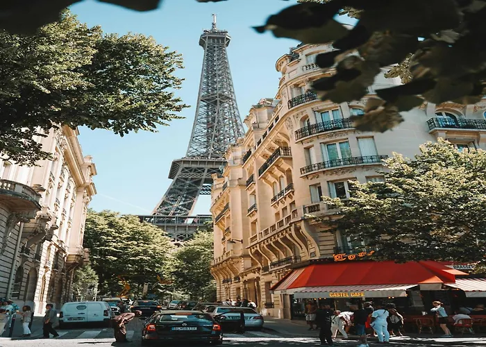 Elegant Parisian -2br 4p- Eiffel Tower Lägenhet Paris